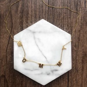 Gold “Mommy” Necklace